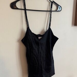 Knickerbocker Elegant Black silk Women's Top